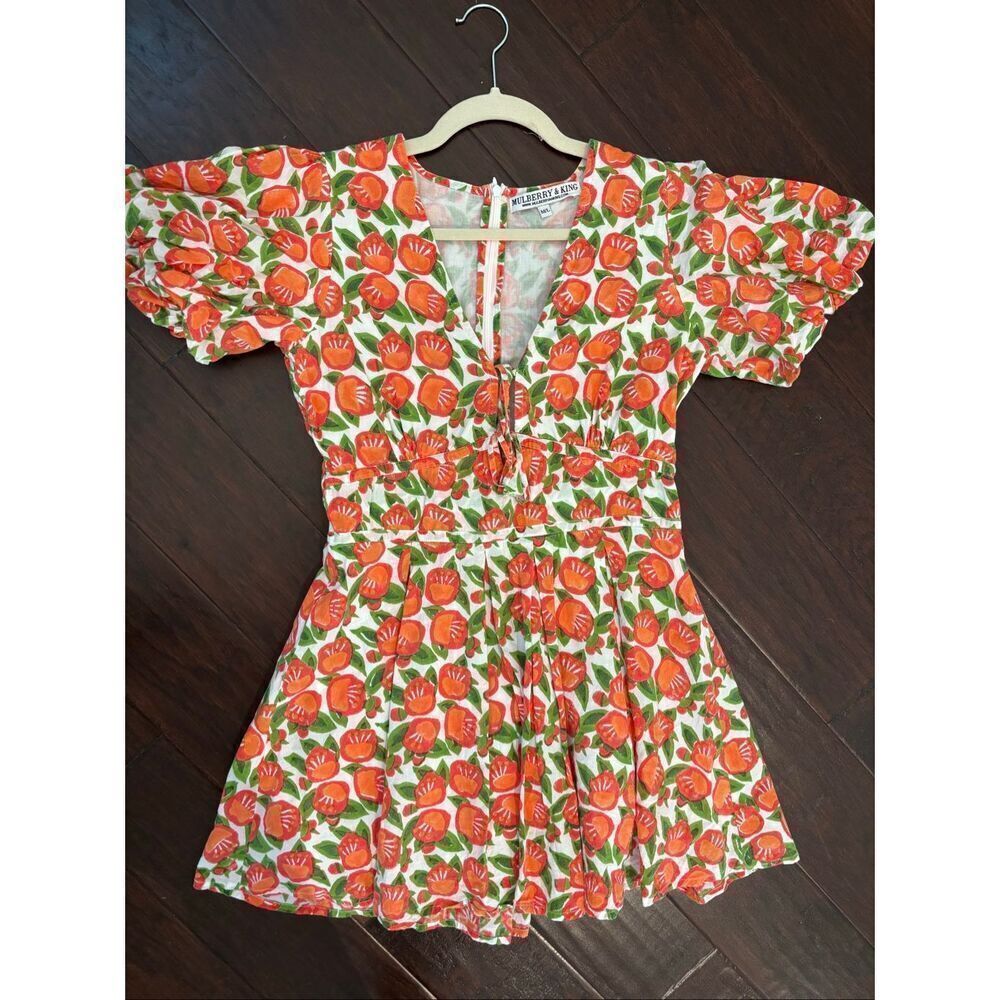 NWOT Mulberry & King mini dress, M/L $190